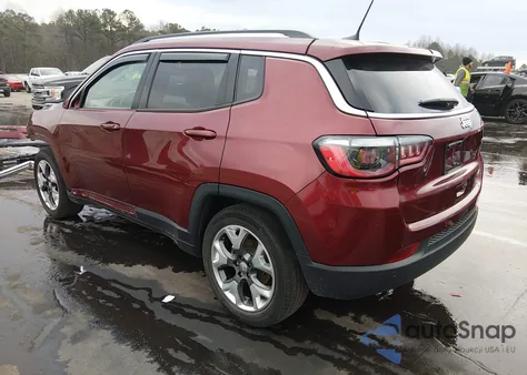2021 Jeep Compass Limited Fwd из США, поврежденный, VIN 3C4NJCCB2MT528200